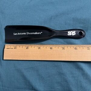 SAS San Antonio Shoemakers Shoe Horn‎ Plastic Black/Silver
